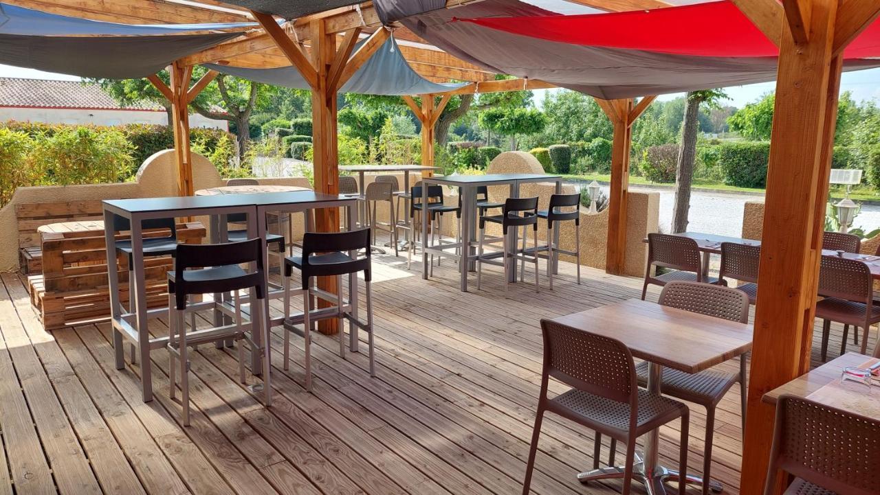 Logis Hotel Restaurant Le Clos Saint Loup Bram Dış mekan fotoğraf