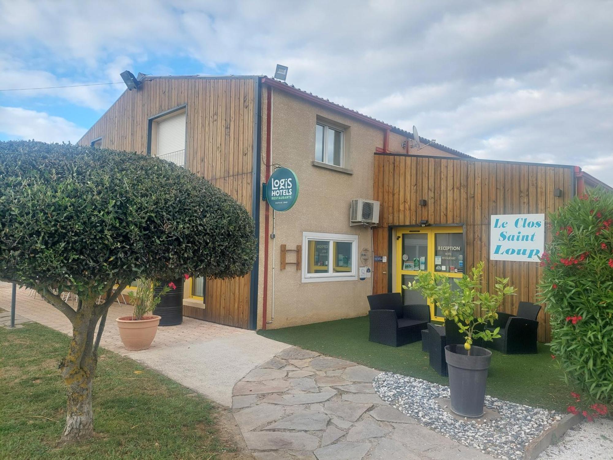 Logis Hotel Restaurant Le Clos Saint Loup Bram Dış mekan fotoğraf